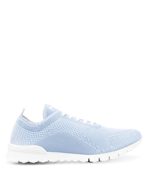 Kiton Fit lace-up mesh sneakers