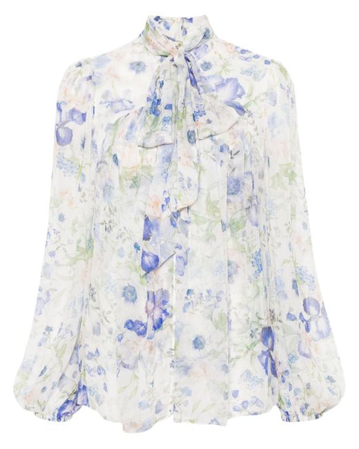 Zimmermann Natura floral-print blouse