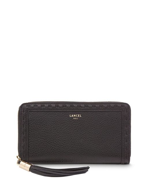 Lancel logo-stamp leather wallet