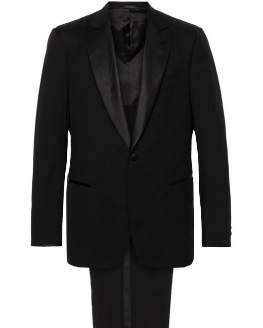Giorgio Armani single-breasted virgin wool suit