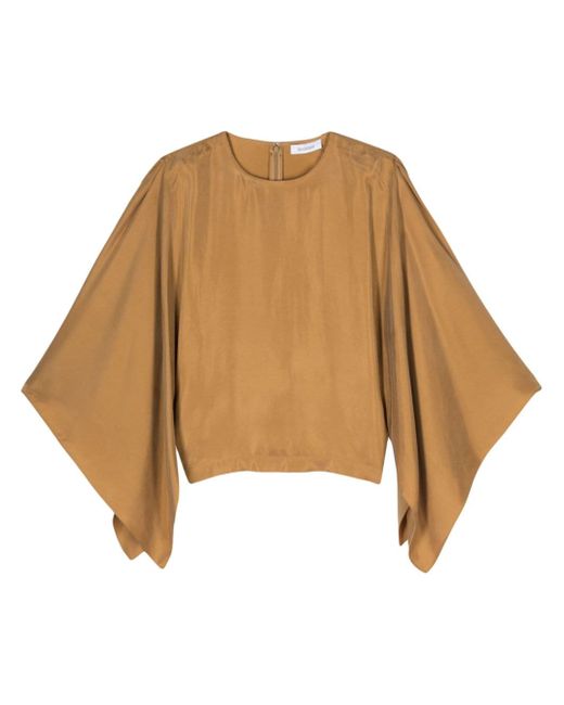 Rodebjer wide open-sleeves blouse