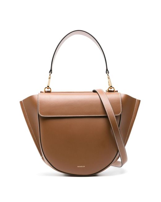 Wandler medium Hortensia leather tote bag