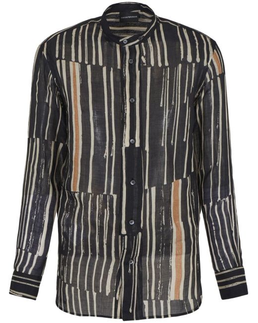 Emporio Armani striped shirt