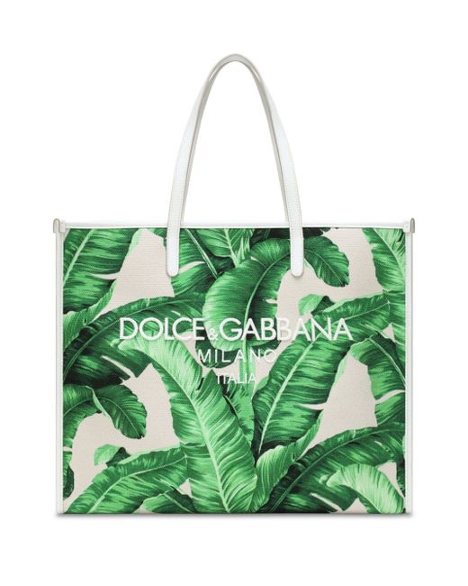 Dolce & Gabbana Shopping graphic-print tote bag