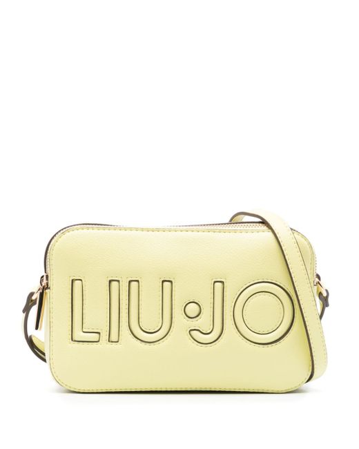 Liu •Jo embossed-logo cross body bag