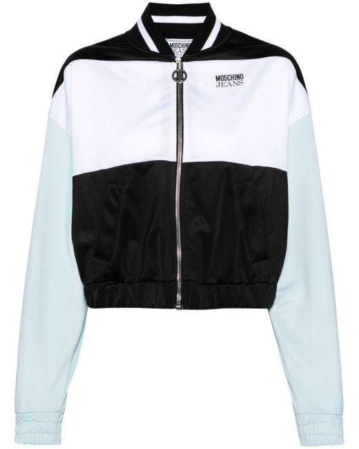Moschino Jeans colour-block bomber jacket