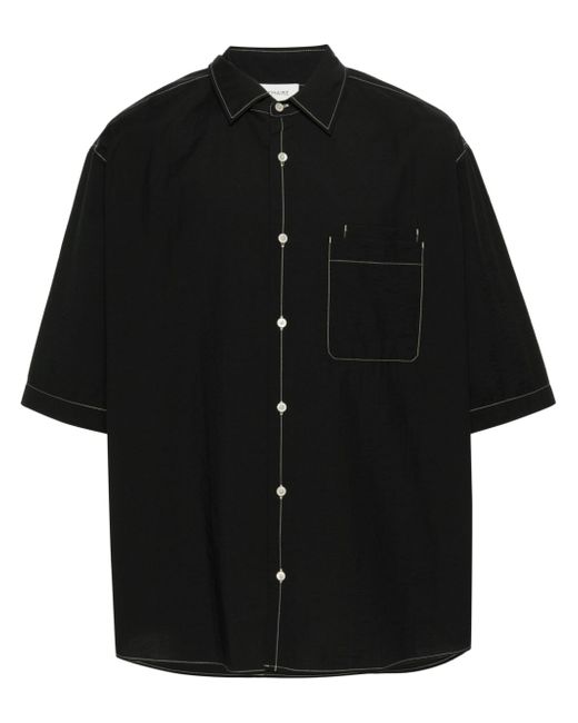 Lemaire contrast-stitching shirt