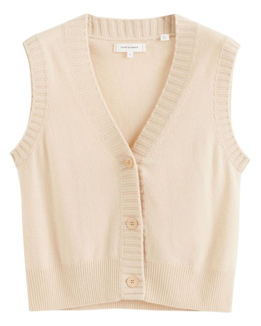 Chinti And Parker V-neck buttoned gilet