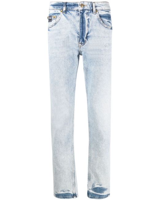 Versace Jeans Couture mid-rise straight-leg jeans