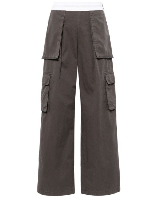 Alexander Wang mid-rise cargo trousers