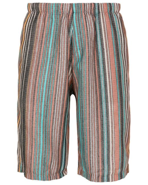 Amir Slama x Mahaslama striped jacquard shorts