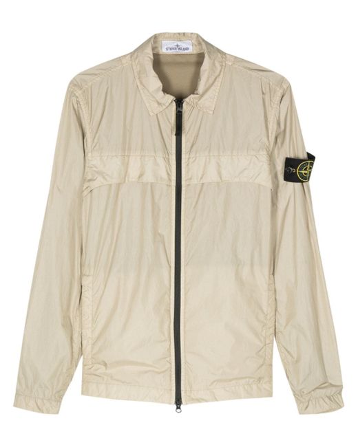 Stone Island Compass-badge lightweight jacket