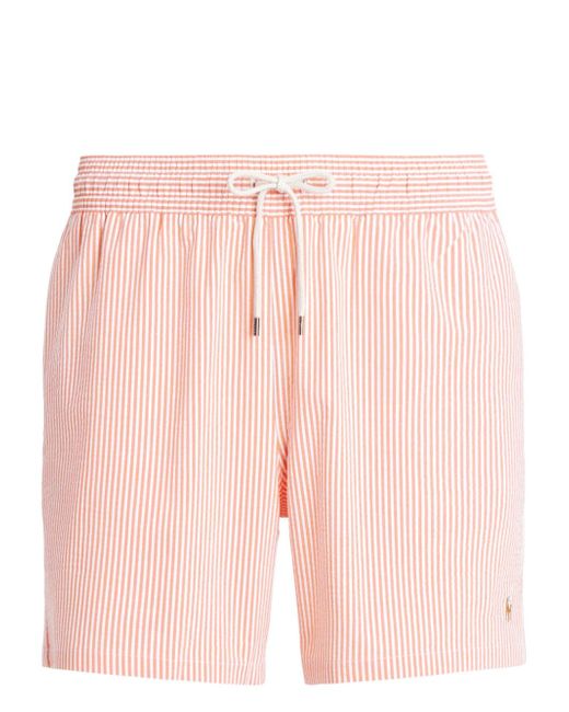 Polo Ralph Lauren stripe-pattern swim shorts