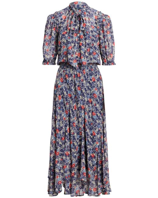 Polo Ralph Lauren floral-print maxi dress