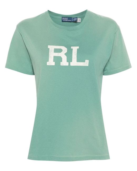 Polo Ralph Lauren faded logo-print T-shirt
