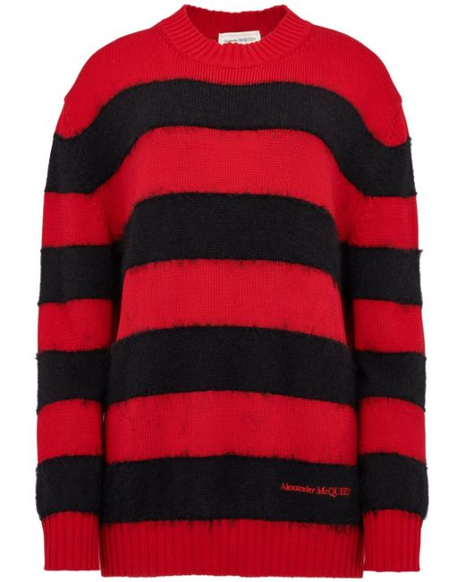 Alexander McQueen striped jumper