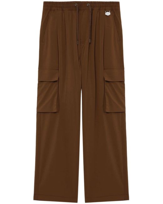 Chocoolate straight cargo trousers