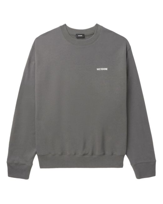 We11done Mini logo-print sweatshirt