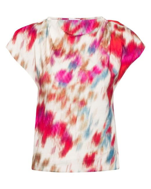 Isabel Marant abstract-print T-shirt