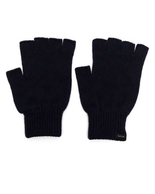 Paul Smith knitted fingerless gloves