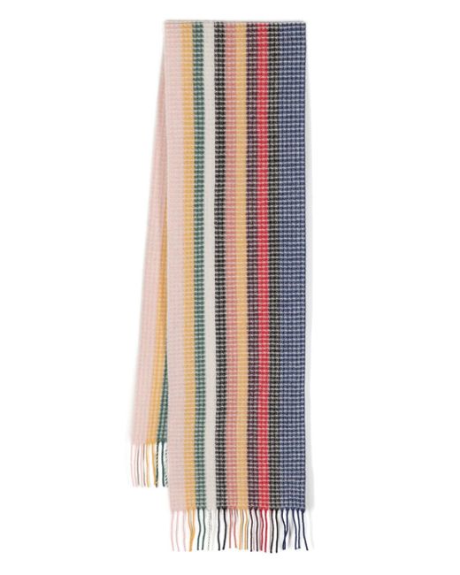 Paul Smith Signature Stripe knitted scarf