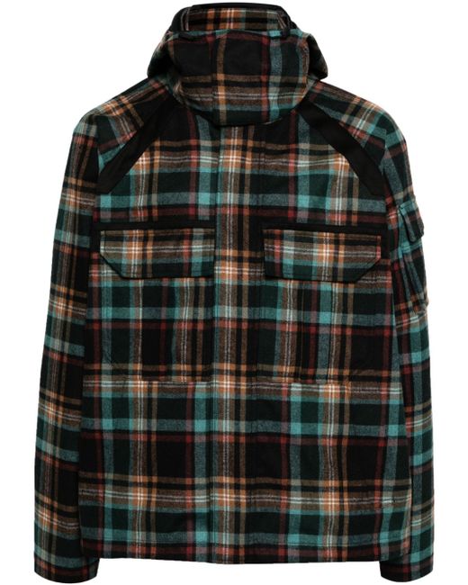 PS Paul Smith plaid hooded jacket