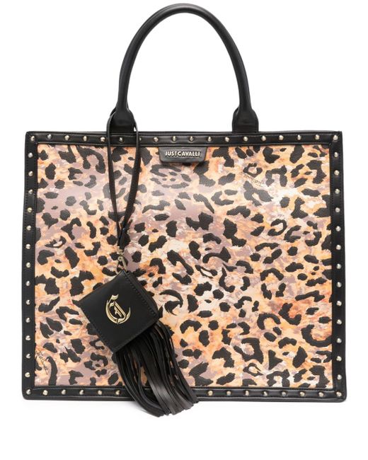 Just Cavalli cheetah-print tote bag