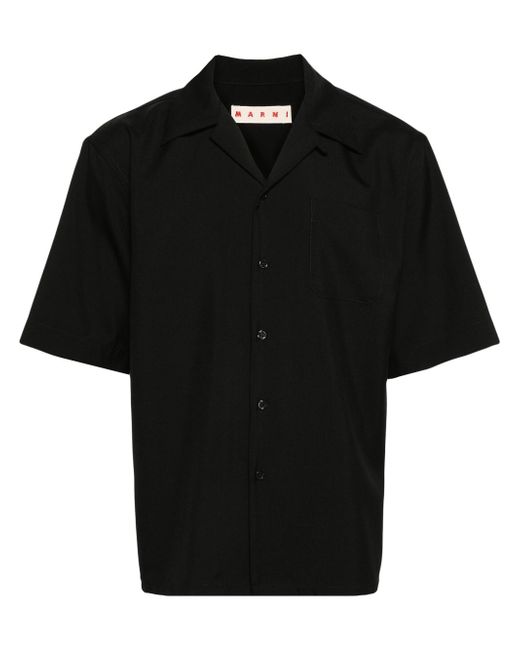 Marni Cuban-collar shirt