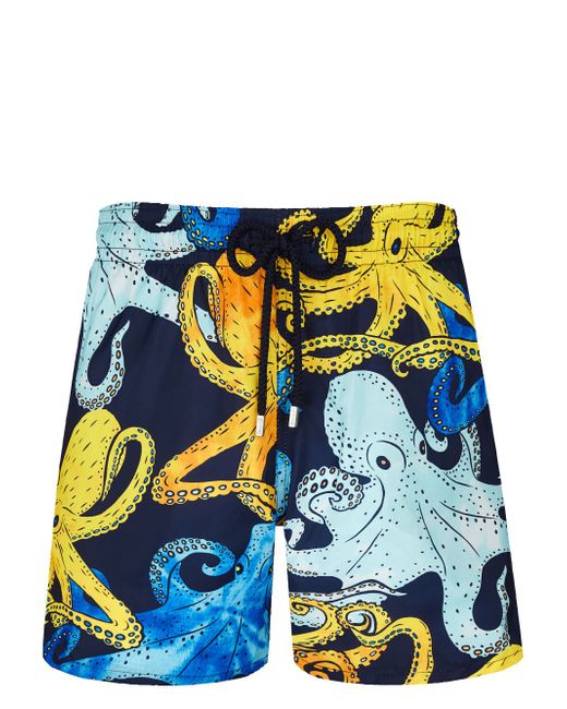 Vilebrequin elasticated-waist printed swim shorts
