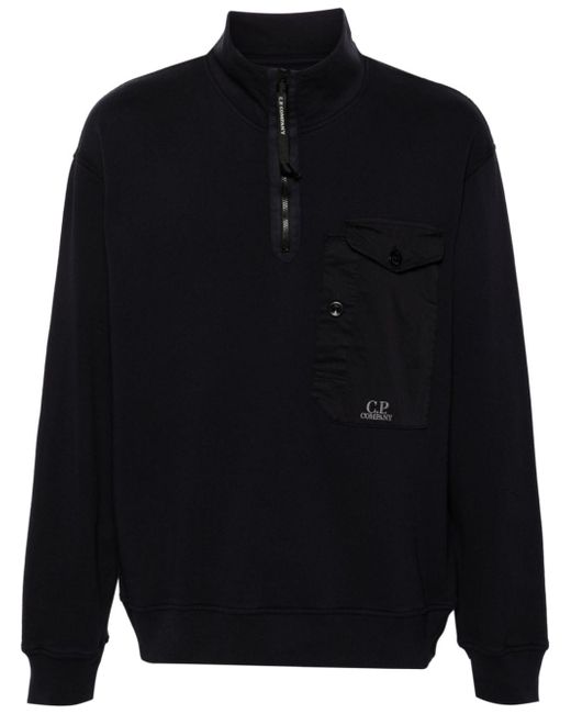 CP Company patch-pocket sweatshirt