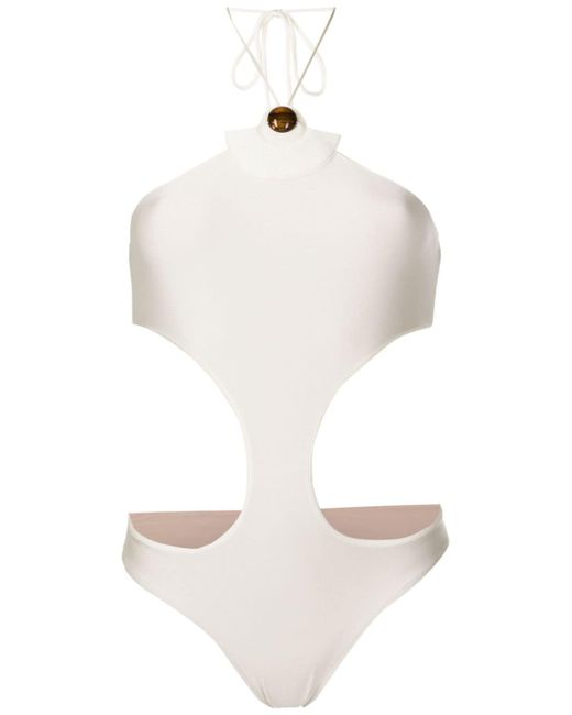 Adriana Degreas cut-out detail swimsuit