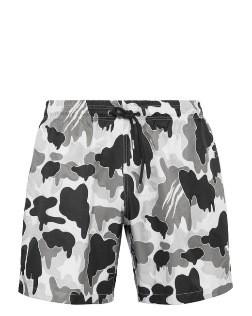 Plein Sport Camouflage swim shorts