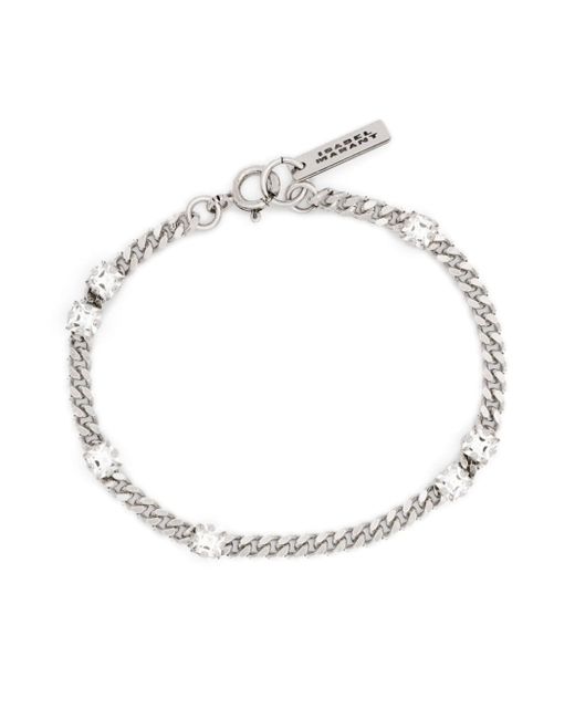 Isabel Marant rhinestone-embellished chain bracelet