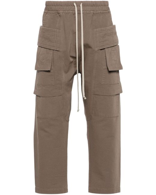 Rick Owens DRKSHDW Creatch drop-crotch trousers
