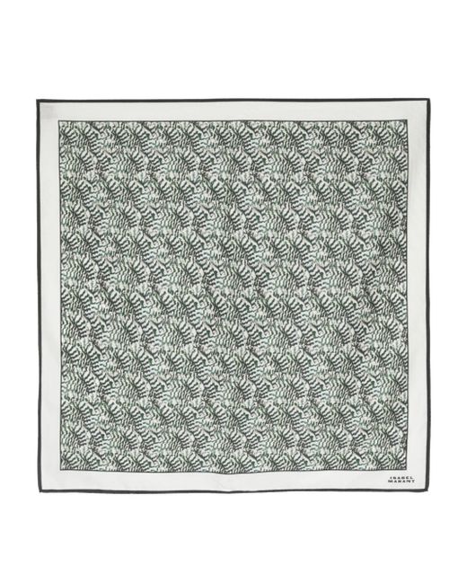 Isabel Marant abstract-print scarf