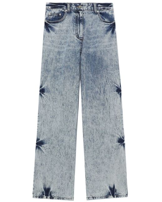 Juun.J tie dye-pattern stone-wash jeans