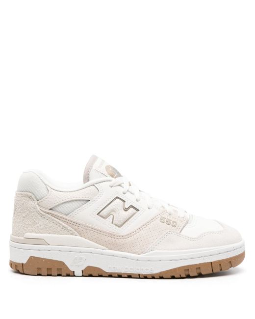 New Balance 550 panelled leather sneakers