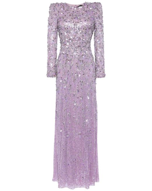 Jenny Packham Aurora sequinned gown dress