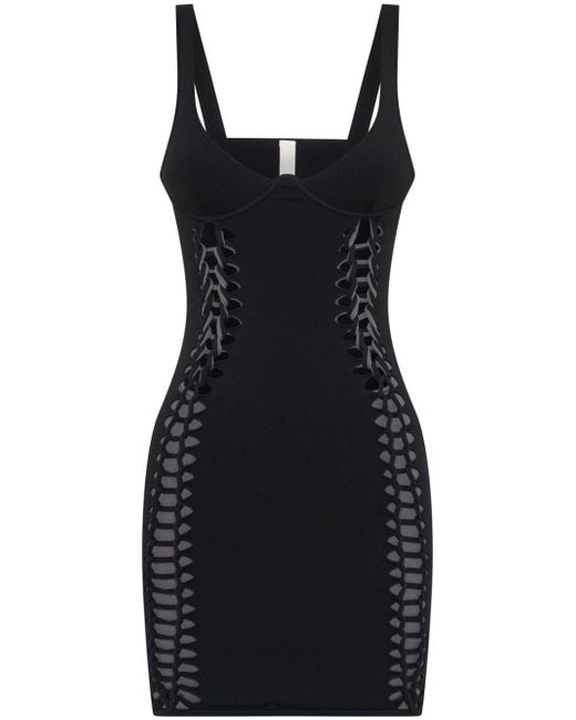 Dion Lee braided knitted minidress