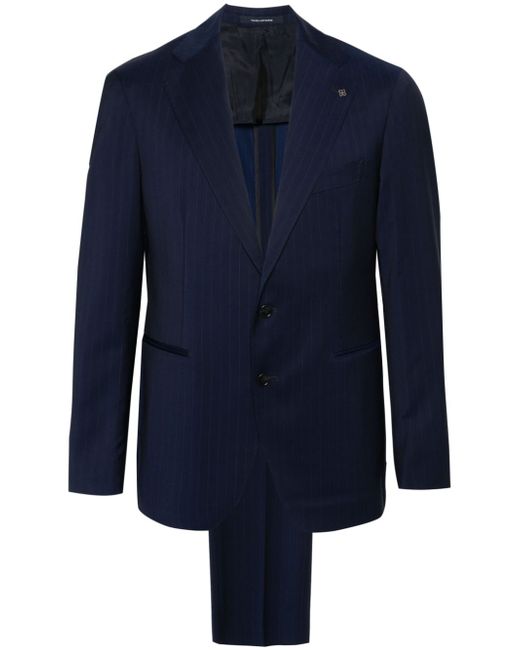 Tagliatore pinstriped wool single-breasted suit