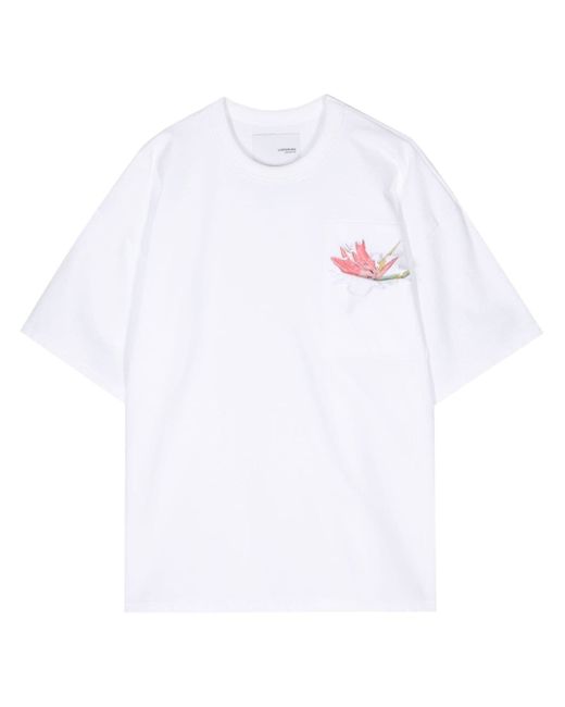 Yoshiokubo Laser Flower T-shirt