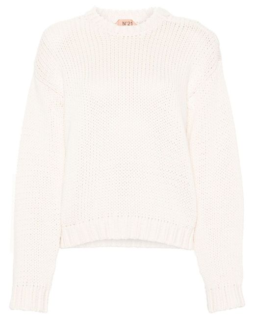 N.21 chunky-knit jumper