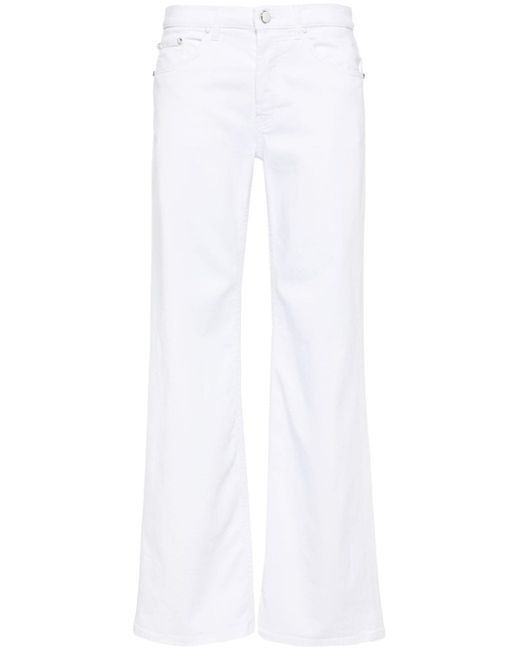 Dondup Jacklyn mid-rise wide-leg jeans