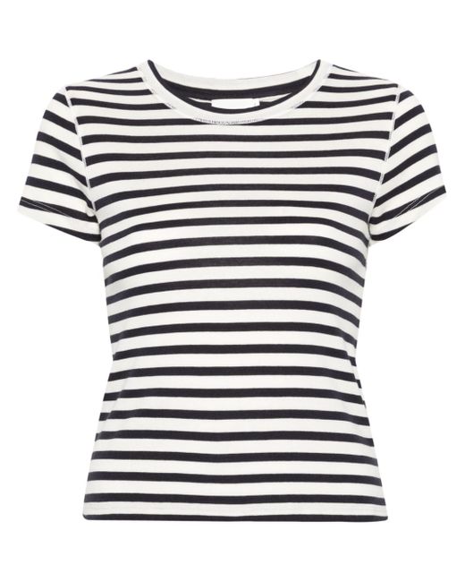 Closed striped cotton-blend T-shirt