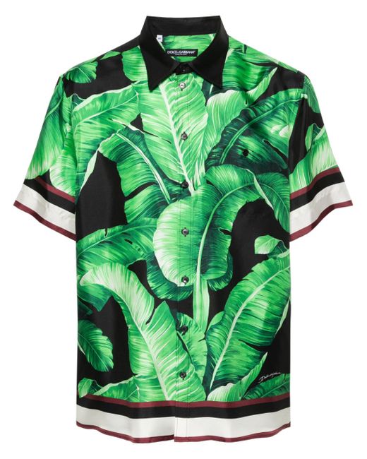 Dolce & Gabbana Banana Tree-print shirt