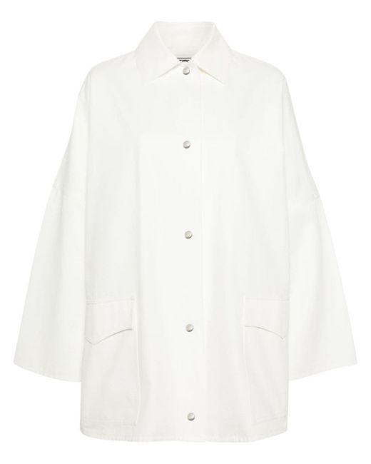 Totême organic-cotton shirt jacket