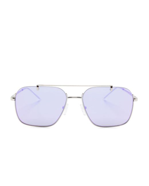 Emporio Armani geometric-frame sunglasses