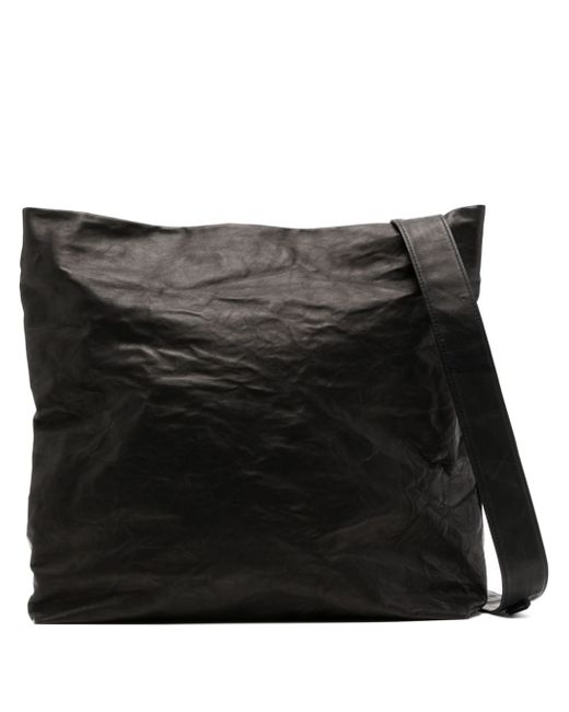 Yohji Yamamoto leather shoulder bag