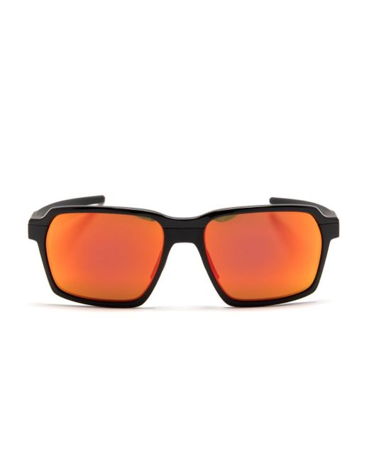 Oakley Parlay mirrored sunglasses