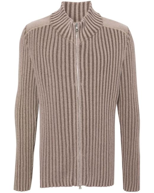 Our Legacy ribbed-knit zip-up cardigan